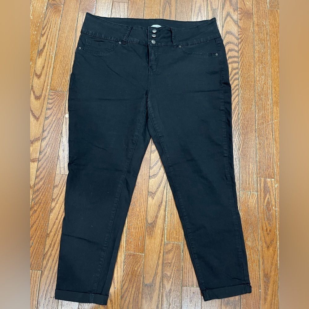 Royalty For Me Black Denim Pants